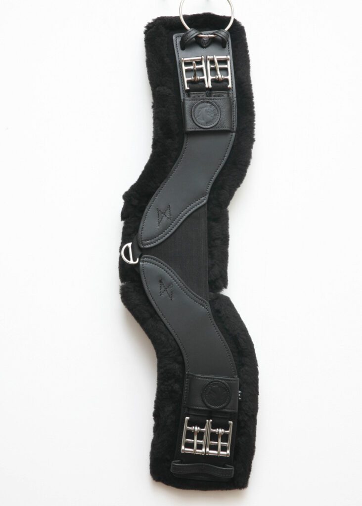 Total Saddle Fit StretchTec Shoulder Relief Girth with Wool Fleece Liner