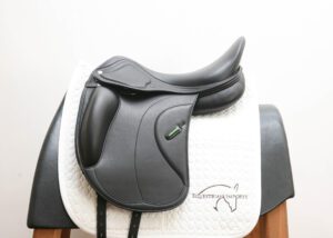 Amerigo Cortina Siena 17.5MW Dressage Saddle SN N003620225 Inv 7009