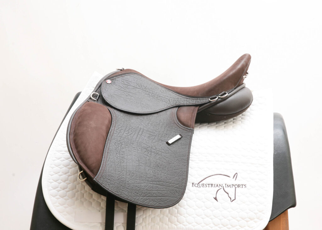 Lovatt & Ricketts Rubicon DF Endurance Saddle 17.5W Brown SN 21618 Inv 7019