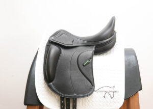 Amerigo Cervia Siena Monoflap Dressage Saddle 17.5 +1 Inv: 7048