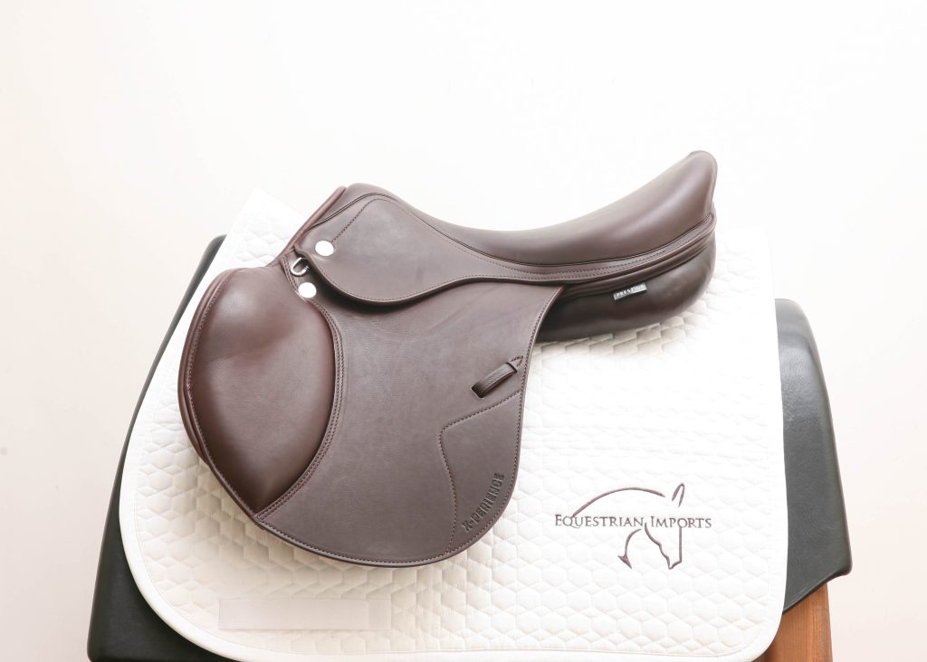 Prestige X-Perience D 17 34 Jumping Saddle SN: 09120326A Inv 7076