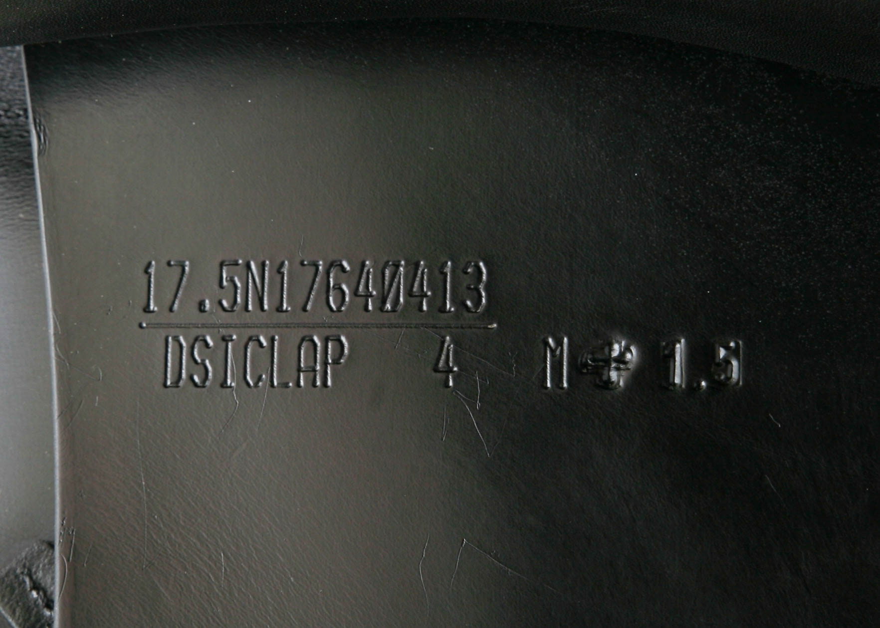 Used Amerigo Classic Siena Dressage 17.5MW Saddle #4105 - Image 3