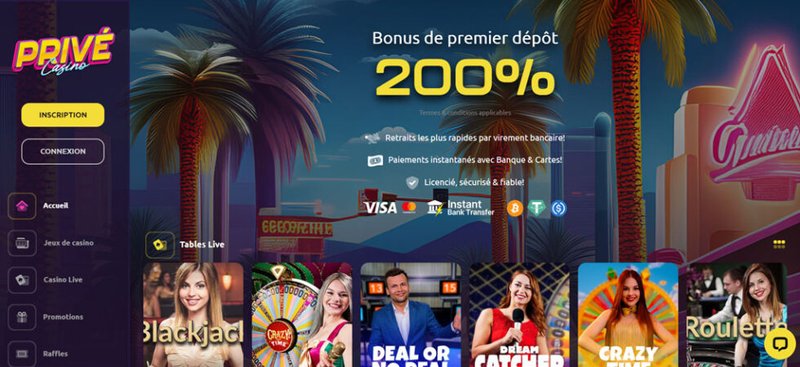 Les avantages de Casino Privé en ligne avec Inscription Facile